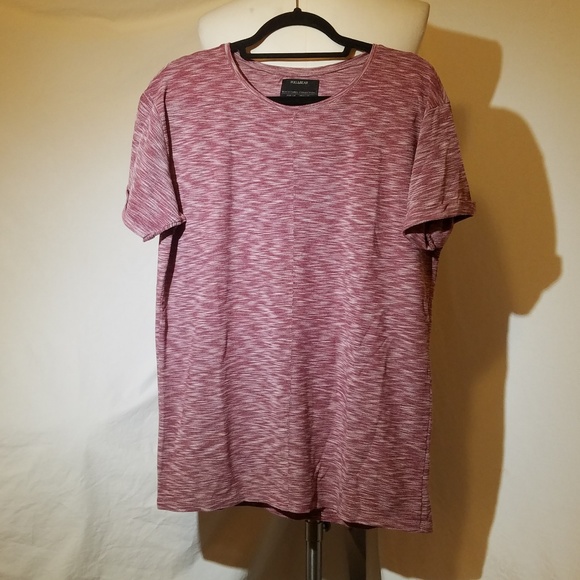 Pull&Bear Other - Final PULL & BEAR Red Heathered Knit Shirt Pull&Bear Other - Final PULL & BEAR Red Heathered Knit Shirt